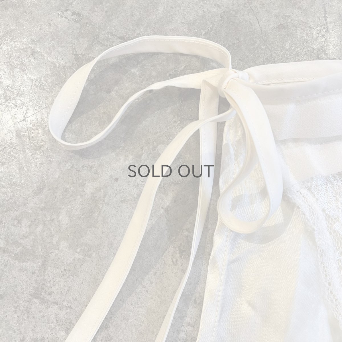 画像8: 【Wiz&Witch】"WANDERER" VTG LACE MIX WRAP SKIRT / FREE (8)