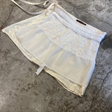 画像5: 【Wiz&Witch】"WANDERER" VTG LACE MIX WRAP SKIRT / FREE (5)
