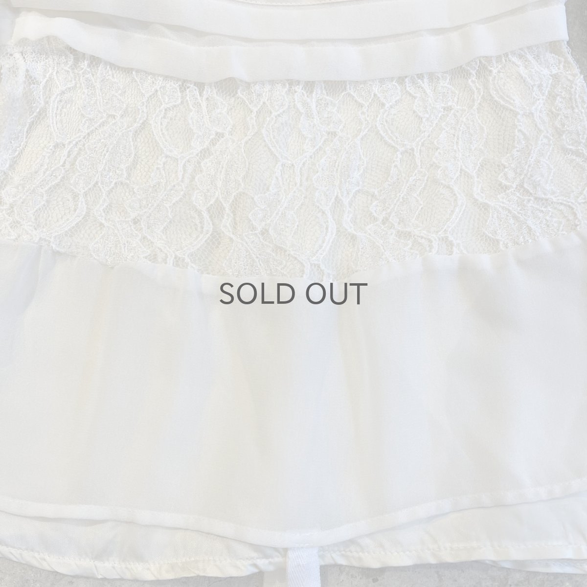 画像6: 【Wiz&Witch】"WANDERER" VTG LACE MIX WRAP SKIRT / FREE (6)