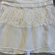 画像6: 【Wiz&Witch】"WANDERER" VTG LACE MIX WRAP SKIRT / FREE (6)