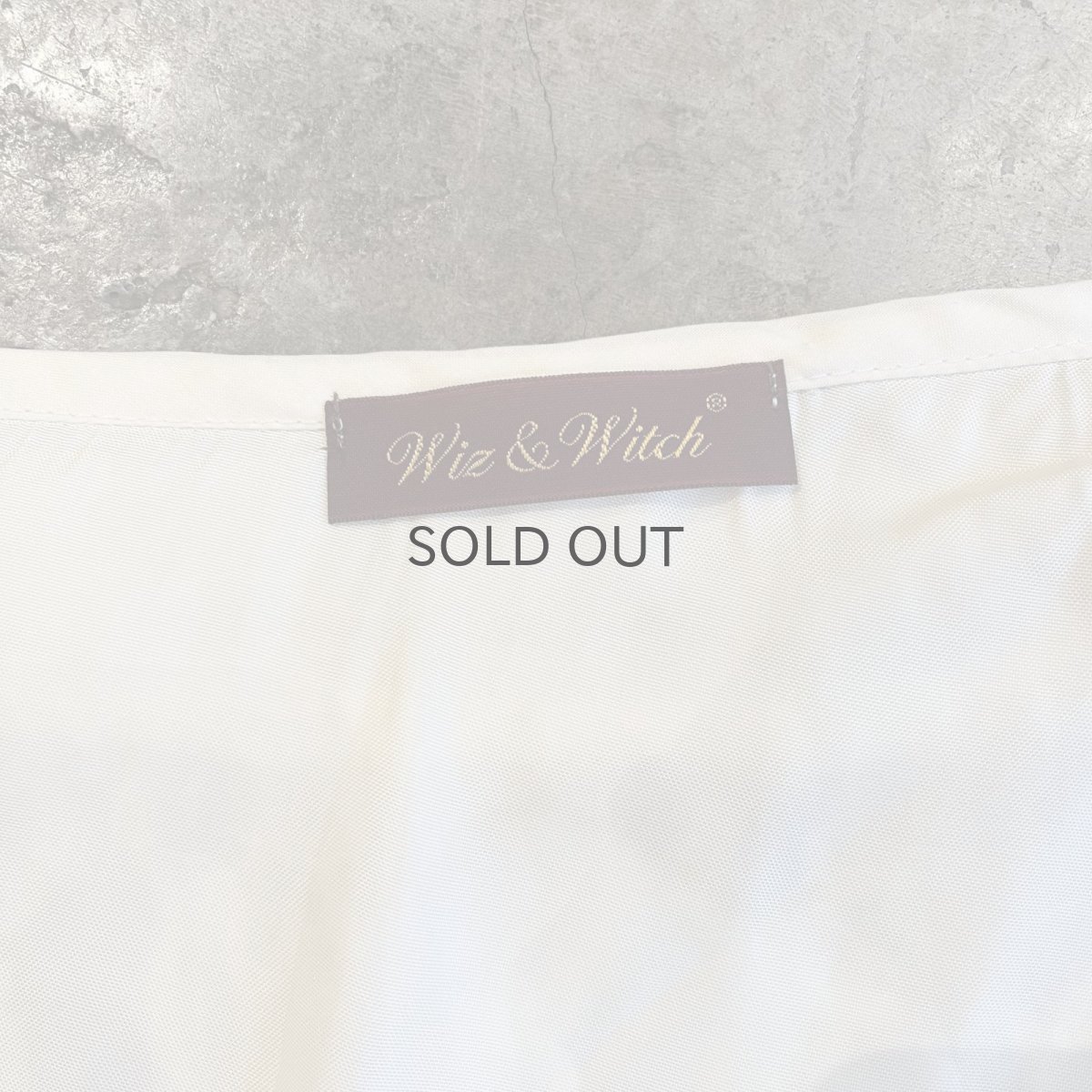 画像10: 【Wiz&Witch】"WANDERER" VTG LACE MIX WRAP SKIRT / FREE (10)