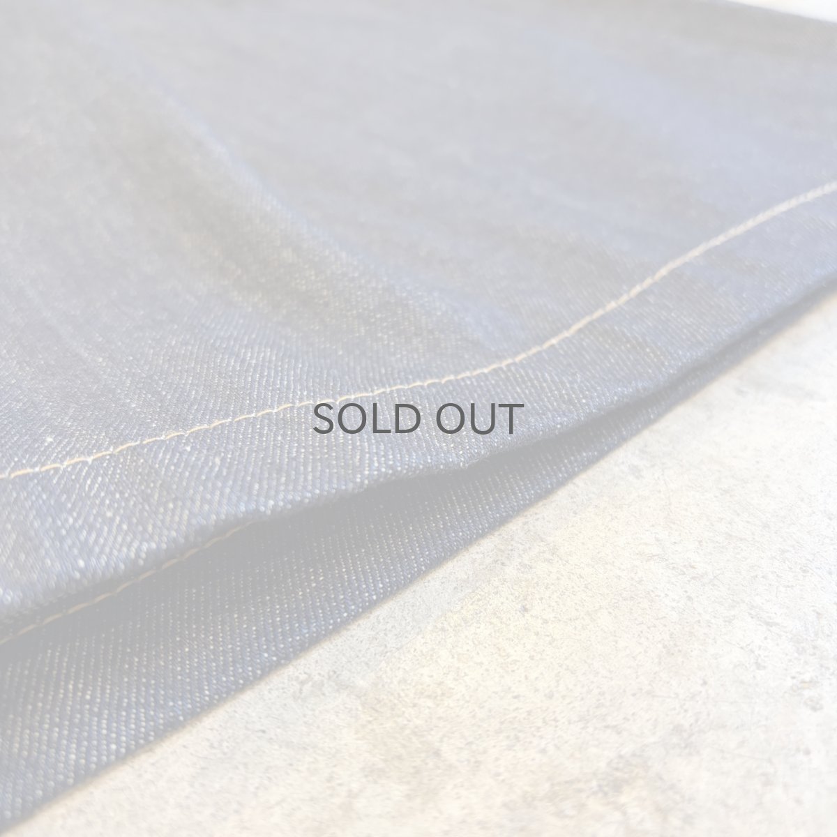 画像10: 【WONDERGROUND】BERMUDA INDIGO DENIM SHORTS / OS (10)