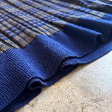 画像10: BODER PATTERN RIB DESIGN COLOR L/S TOPS / Ladies M (10)