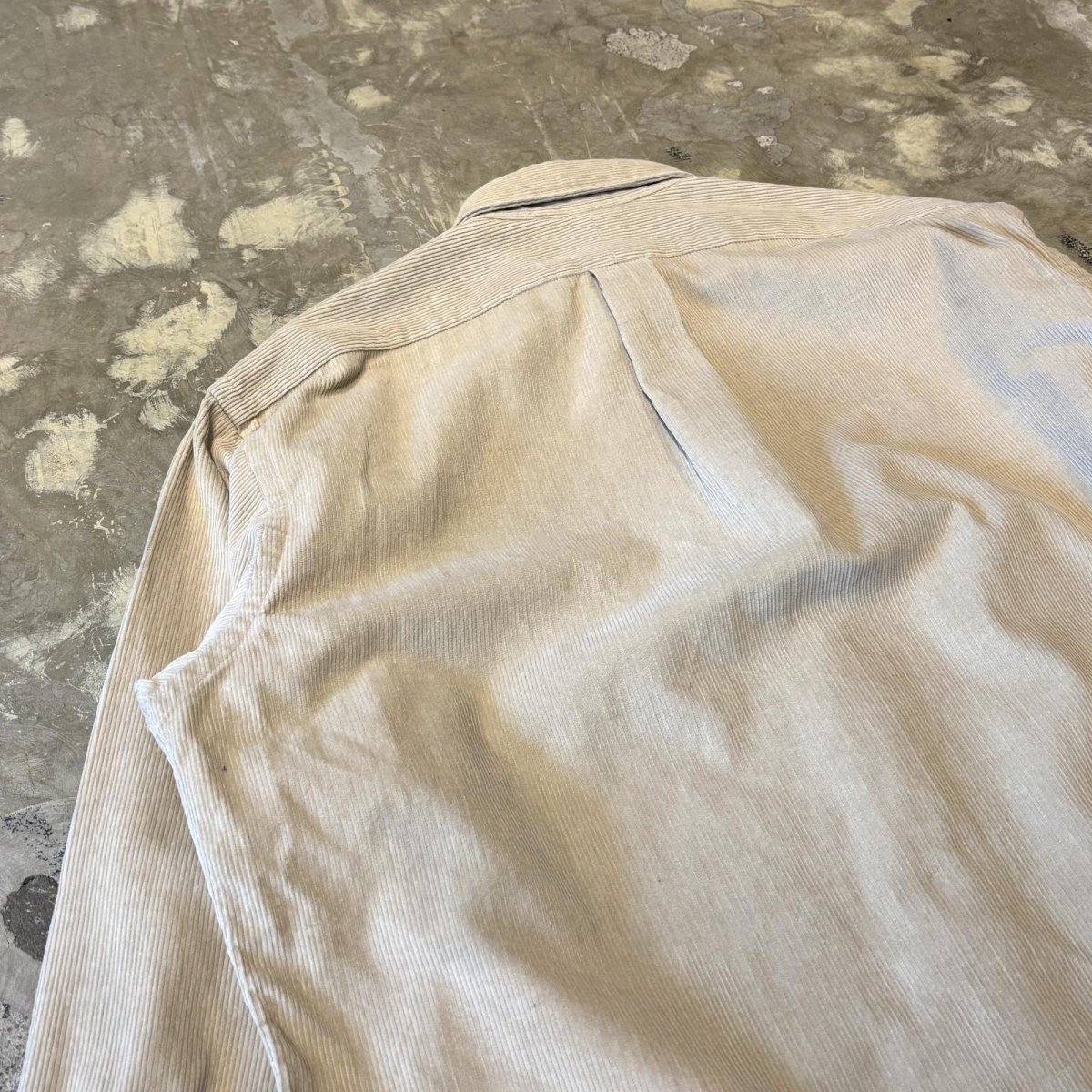 画像9: 【RALPH LAUREN】LOGO EMBROIDERY CORDUROY COTTON L/S SHIRT / Mens M(XL) (9)