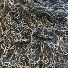 画像9: 2TONE COLOR LOOP FRINGE DESIGN KNIT SHORT CARDIGAN / Ladies M (9)