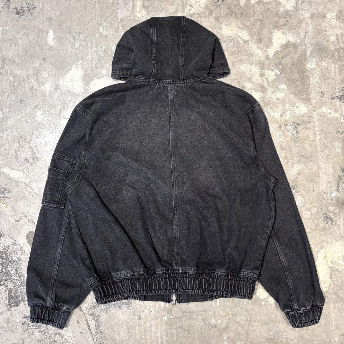 画像2: 【WONDERGROUND】DOUBLE ZIP HOODIE FIREMAN JACKET / OS (2)