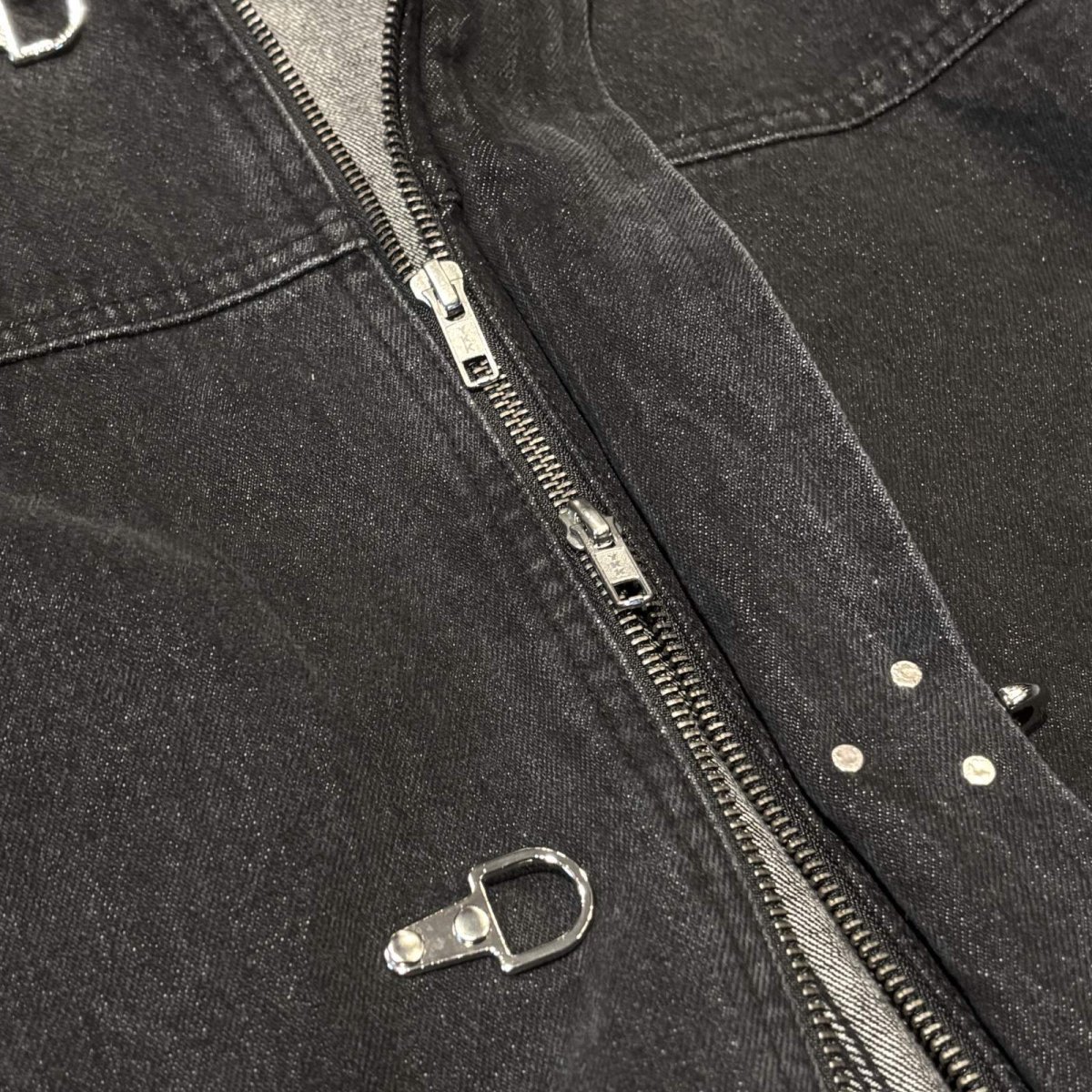 画像10: 【WONDERGROUND】DOUBLE ZIP HOODIE FIREMAN JACKET / OS (10)