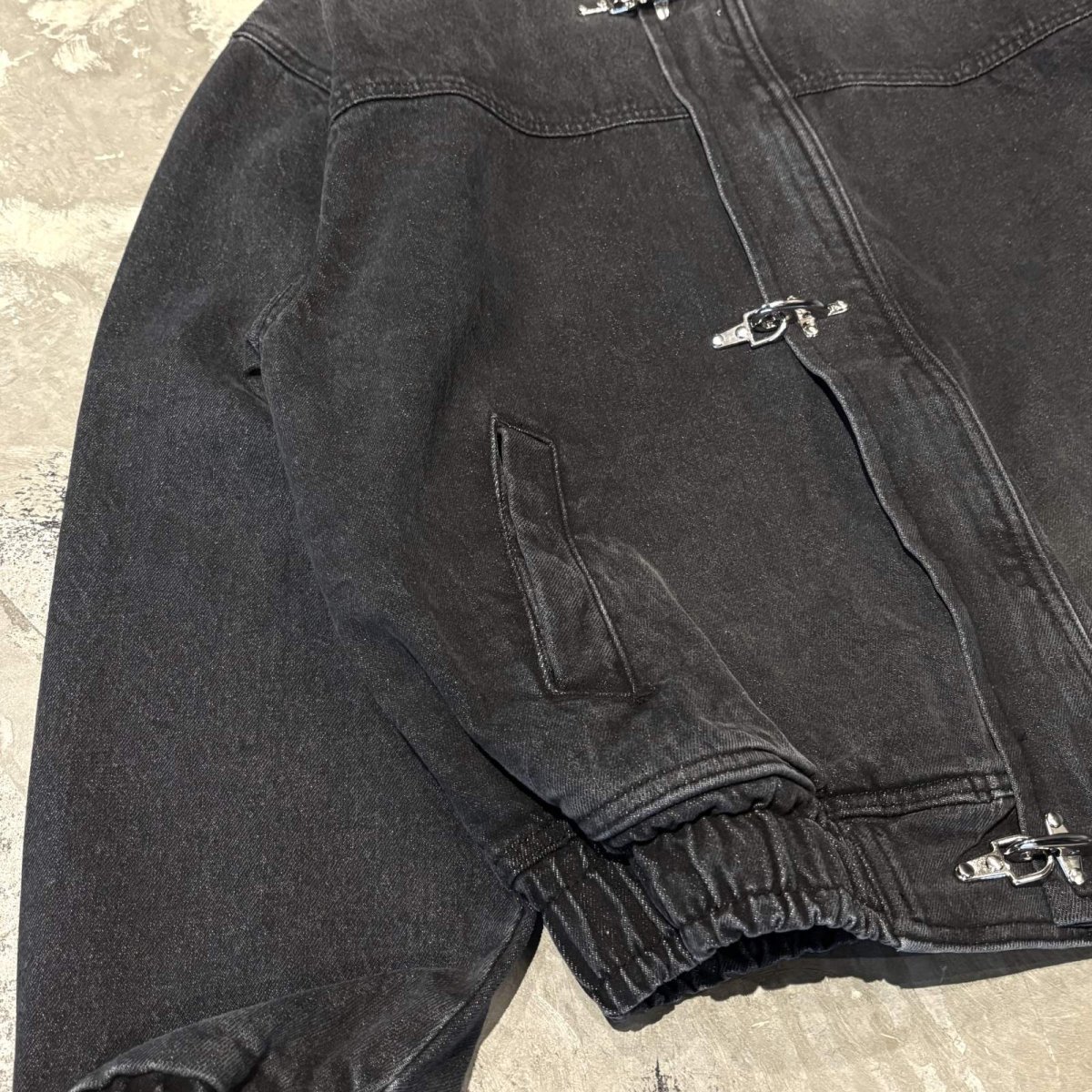 画像6: 【WONDERGROUND】DOUBLE ZIP HOODIE FIREMAN JACKET / OS (6)