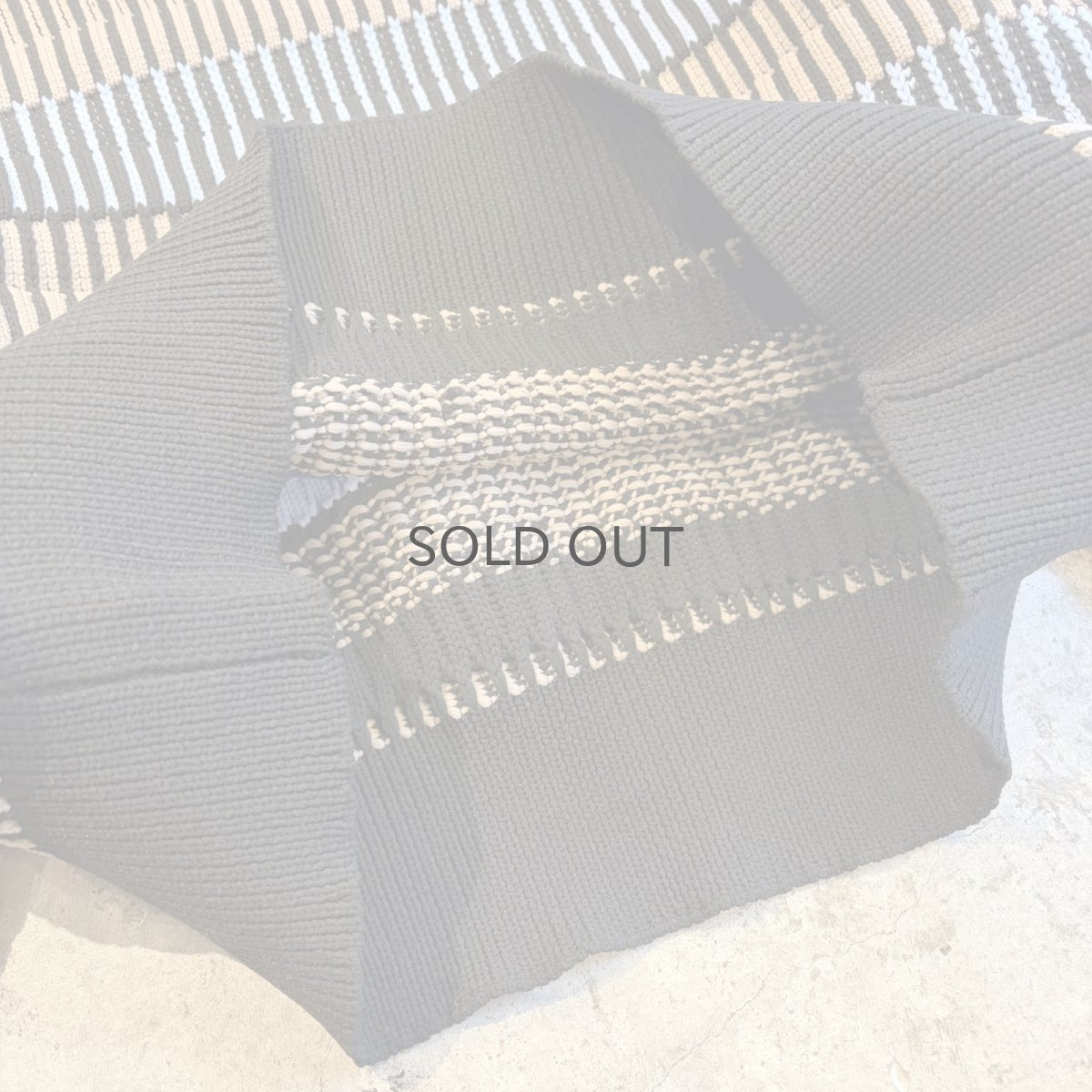 画像5: DESIGN BORDER COLOR LIGHT KNIT L/S TOPS / Ladies M~L (5)