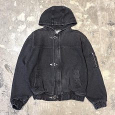 画像1: 【WONDERGROUND】DOUBLE ZIP HOODIE FIREMAN JACKET / OS (1)