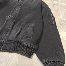 画像7: 【WONDERGROUND】DOUBLE ZIP HOODIE FIREMAN JACKET / OS (7)