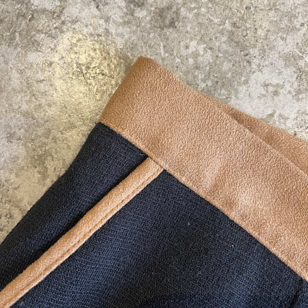 画像7: BI COLOR DESIGN KNIT SOFT FLARE PANTS / W29 / MADE IN ITALY (7)