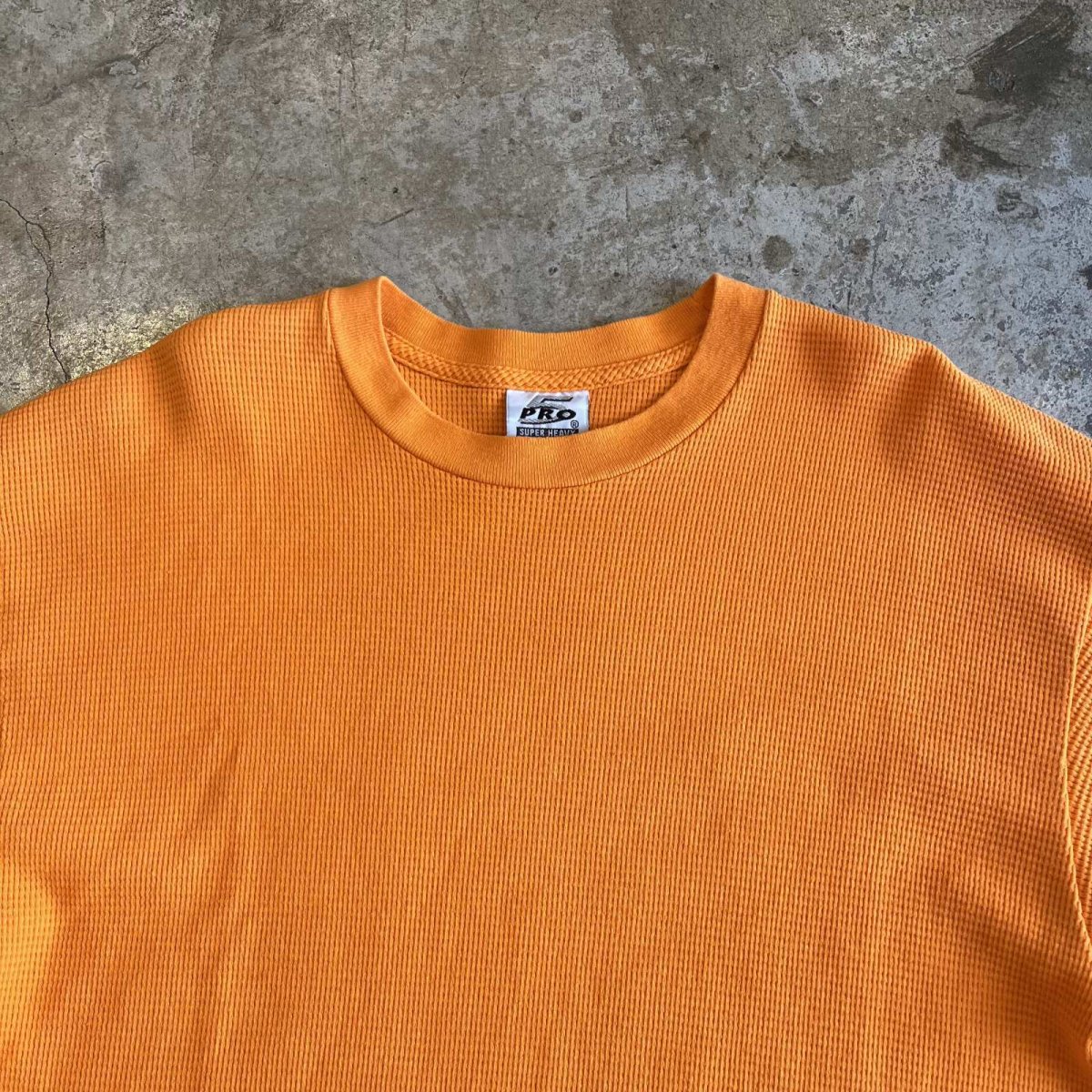 画像8: OVER DESIGN COLOR WAFFLE L/S TOPS / Ladies L (8)