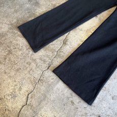 画像4: BI COLOR DESIGN KNIT SOFT FLARE PANTS / W29 / MADE IN ITALY (4)