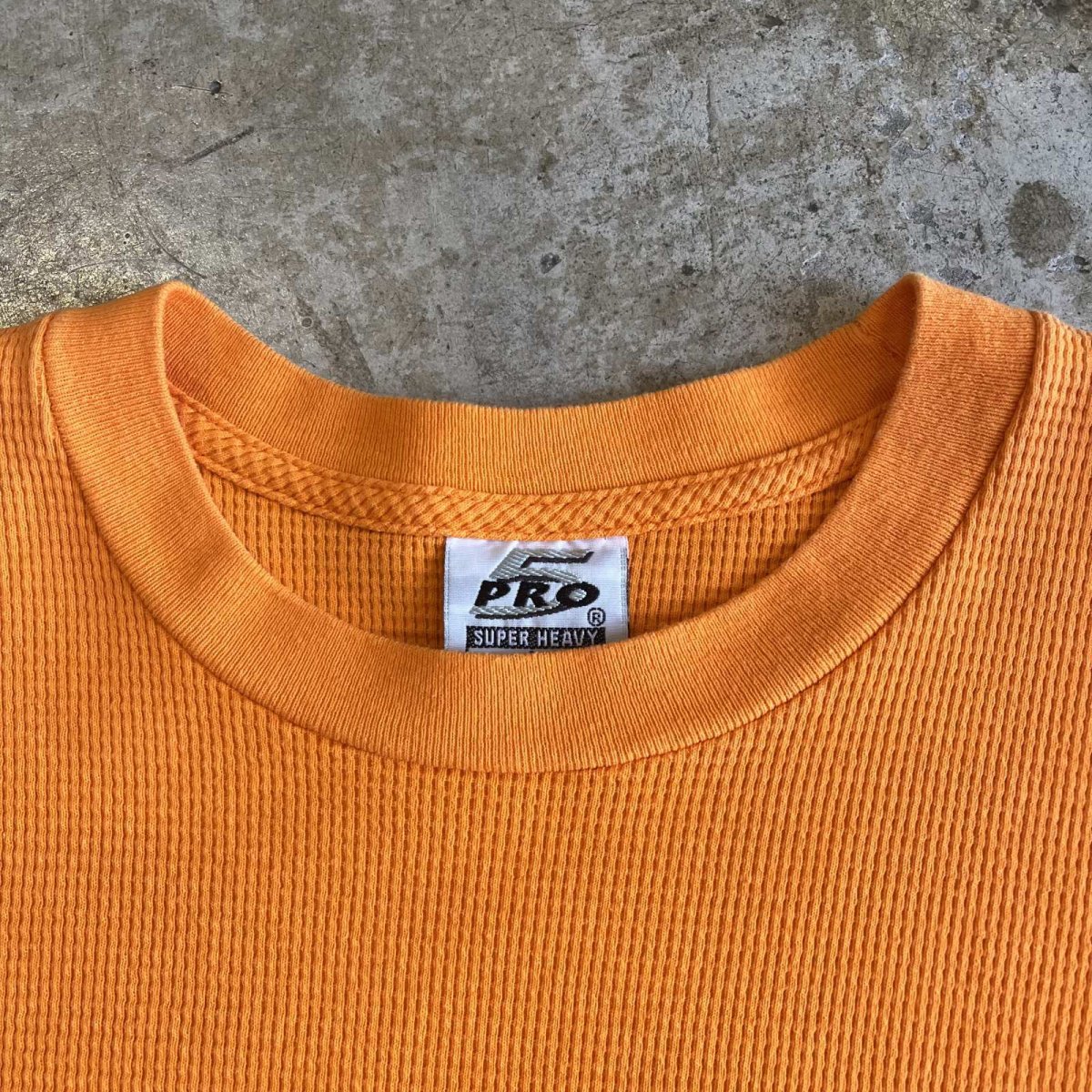 画像9: OVER DESIGN COLOR WAFFLE L/S TOPS / Ladies L (9)