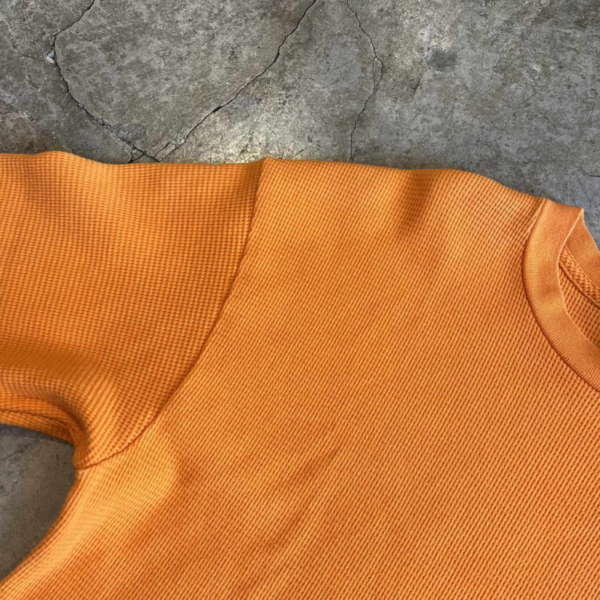 画像10: OVER DESIGN COLOR WAFFLE L/S TOPS / Ladies L (10)