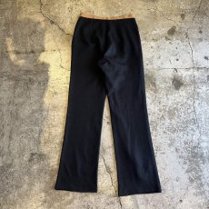 画像2: BI COLOR DESIGN KNIT SOFT FLARE PANTS / W29 / MADE IN ITALY (2)