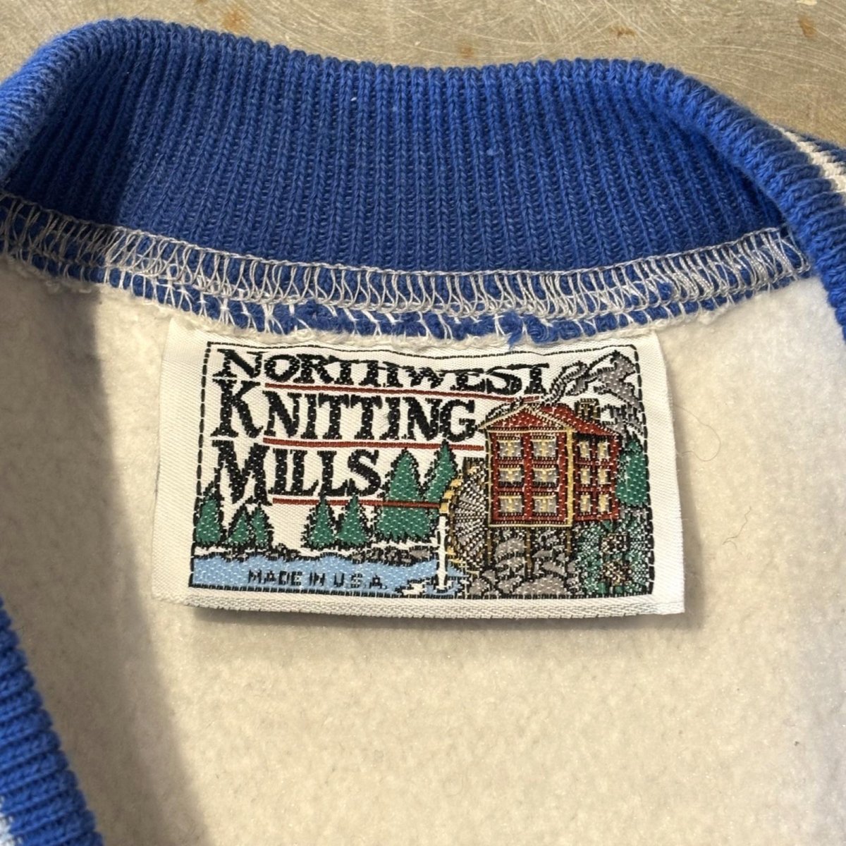 画像10: 90's "SCHOOL OF LAW" PRINTED SWEAT / Mens XL / MADE IN USA (10)