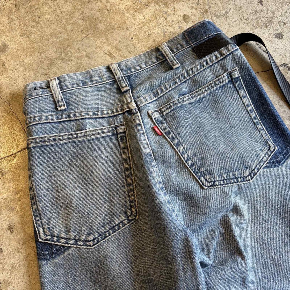 画像9: 【Wiz&Witch】"WEIRD" WRAP FUTURE DENIM PANTS / OS (9)