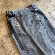 画像3: 【Wiz&Witch】"WEIRD" WRAP FUTURE DENIM PANTS / OS (3)