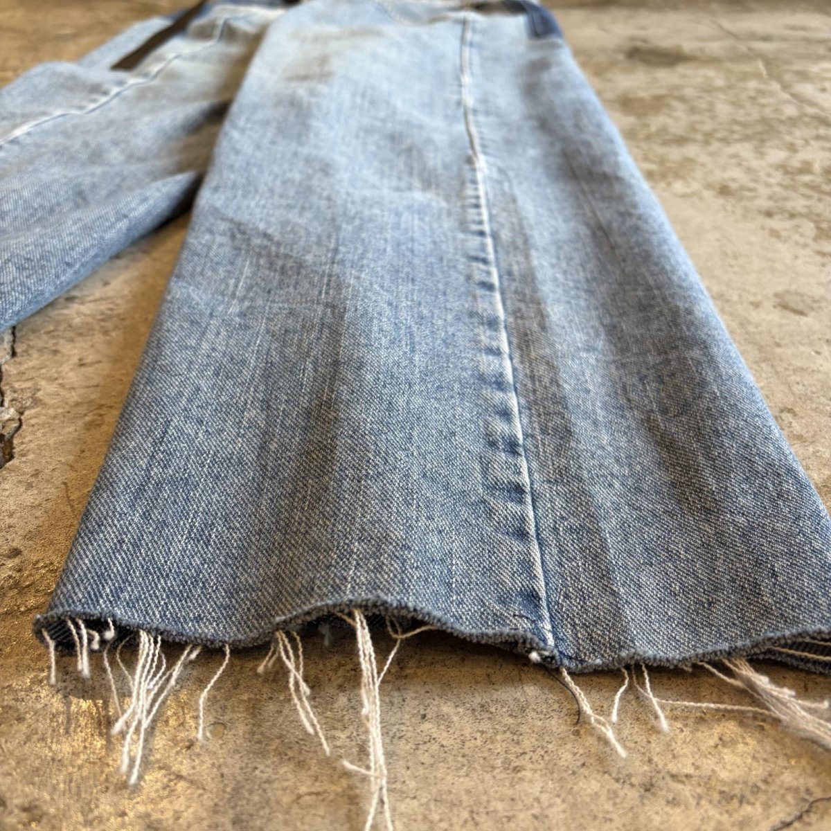 画像4: 【Wiz&Witch】"WEIRD" WRAP FUTURE DENIM PANTS / OS (4)