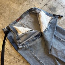 画像8: 【Wiz&Witch】"WEIRD" WRAP FUTURE DENIM PANTS / OS (8)