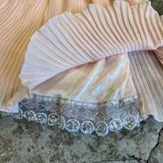 画像5: PALE PINK COLOR PLEATS PATTERN REVERSIBLE SHORT PANTS / W23~W29  (5)