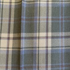 画像6: 2 TUCK DESIGN TARTAN CHECK PATTERN SLACKS PANTS / W31 (6)