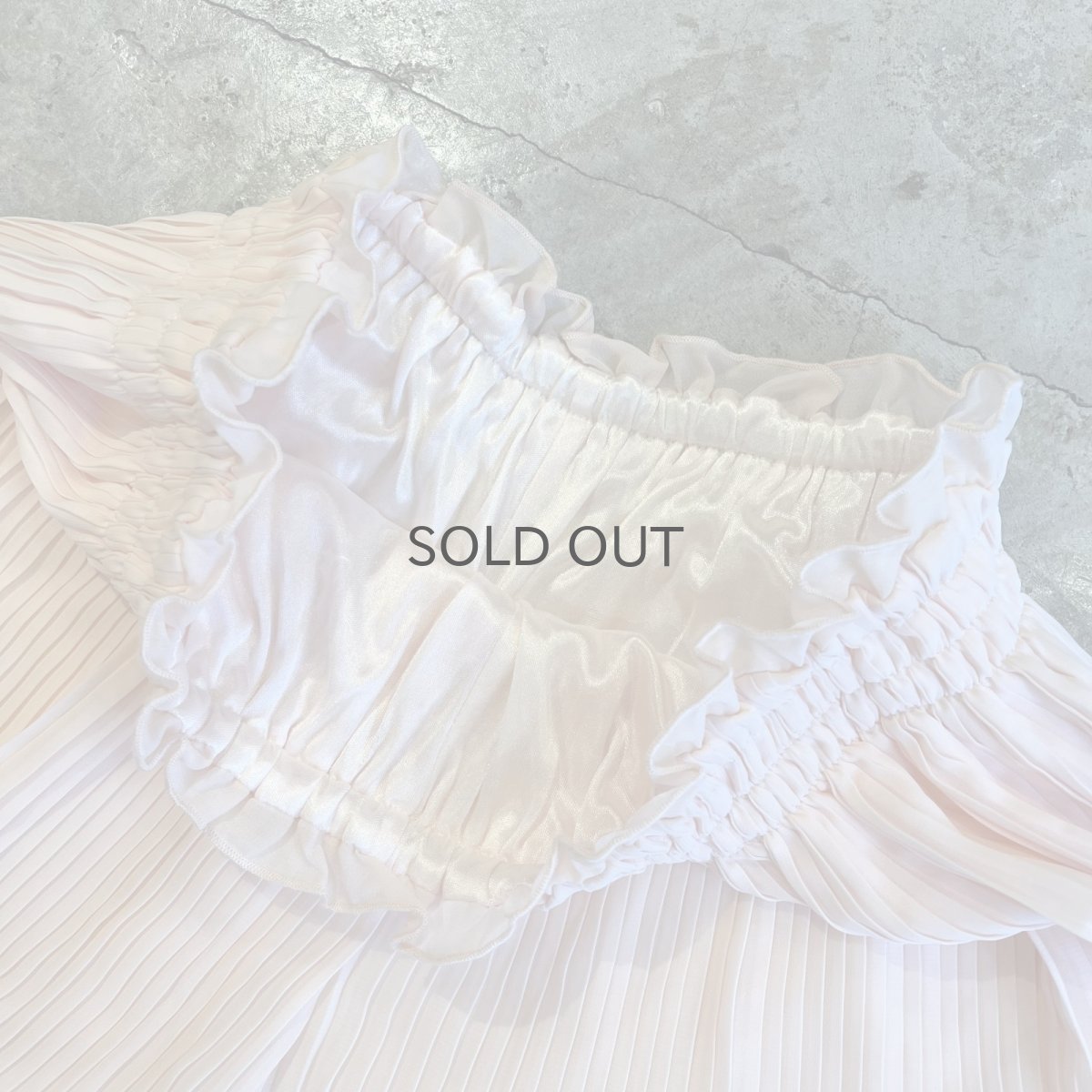 画像9: PALE PINK COLOR PLEATS PATTERN REVERSIBLE SHORT PANTS / W23~W29  (9)