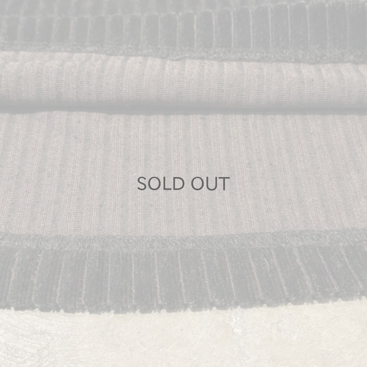 画像8: DARK OLIVE COLOR MOCK NECK VELOUR RIB L/S TOPS / Mens M(L) (8)