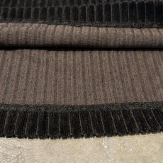 画像8: DARK OLIVE COLOR MOCK NECK VELOUR RIB L/S TOPS / Mens M(L) (8)