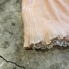 画像4: PALE PINK COLOR PLEATS PATTERN REVERSIBLE SHORT PANTS / W23~W29  (4)