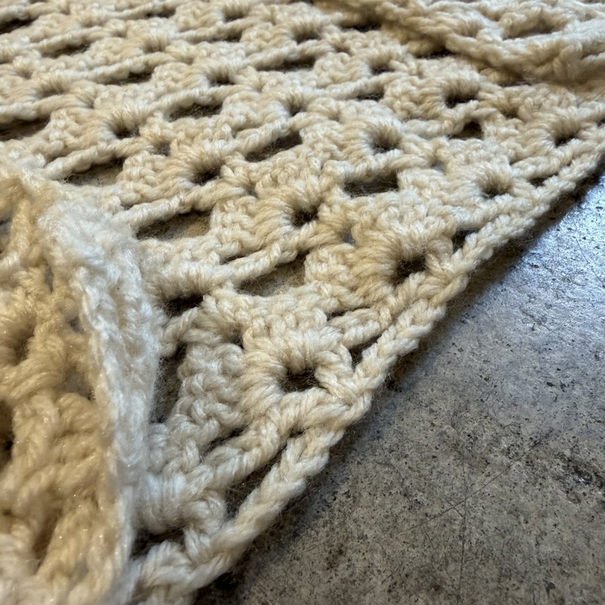 画像10: SHORT SLEEVE CROCHET KNIT DESIGN BOLERO CARDIGAN / Ladies M (10)