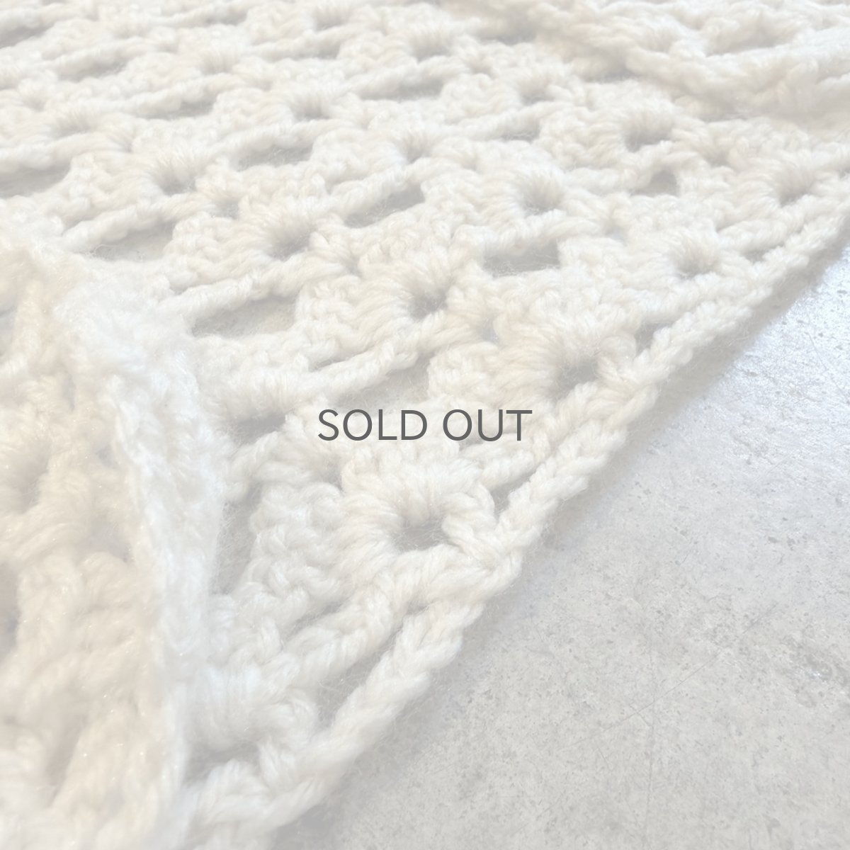 画像10: SHORT SLEEVE CROCHET KNIT DESIGN BOLERO CARDIGAN / Ladies M (10)