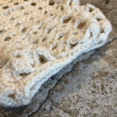 画像7: SHORT SLEEVE CROCHET KNIT DESIGN BOLERO CARDIGAN / Ladies M (7)