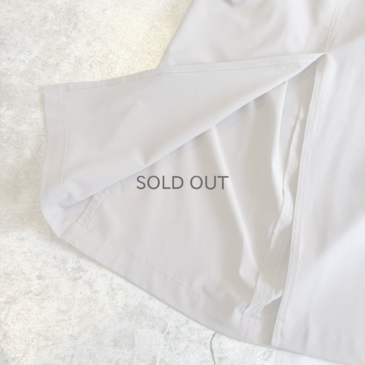 画像11: WAIST DRAW CORD DESIGN CARGO SKIRT / FREE~W35 (11)