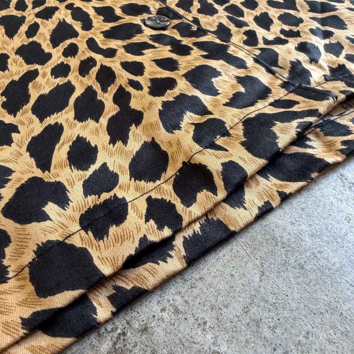画像10: LEOPARD PATTERN PAJAMAS L/S SHIRT / Ladies L (10)