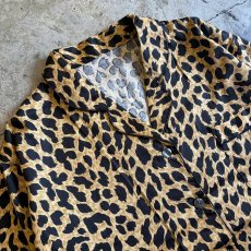 画像3: LEOPARD PATTERN PAJAMAS L/S SHIRT / Ladies L (3)