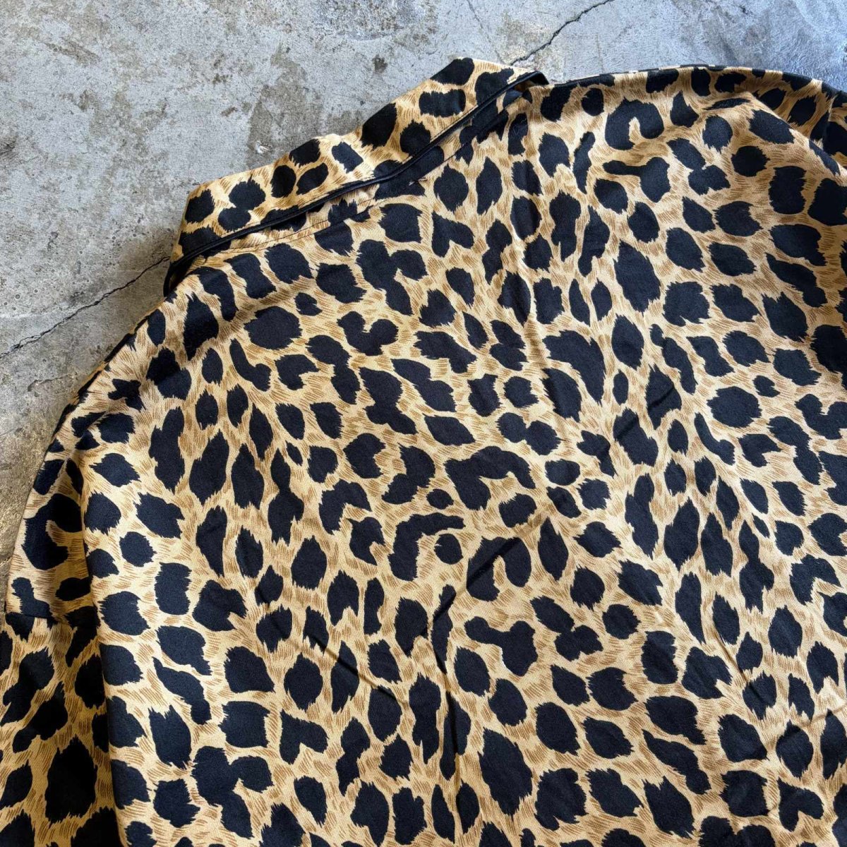 画像9: LEOPARD PATTERN PAJAMAS L/S SHIRT / Ladies L (9)