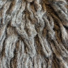 画像9: POINT GITTER LOOP FRINGE DESIGN KNIT S/S CARDIGAN / Ladies L (9)