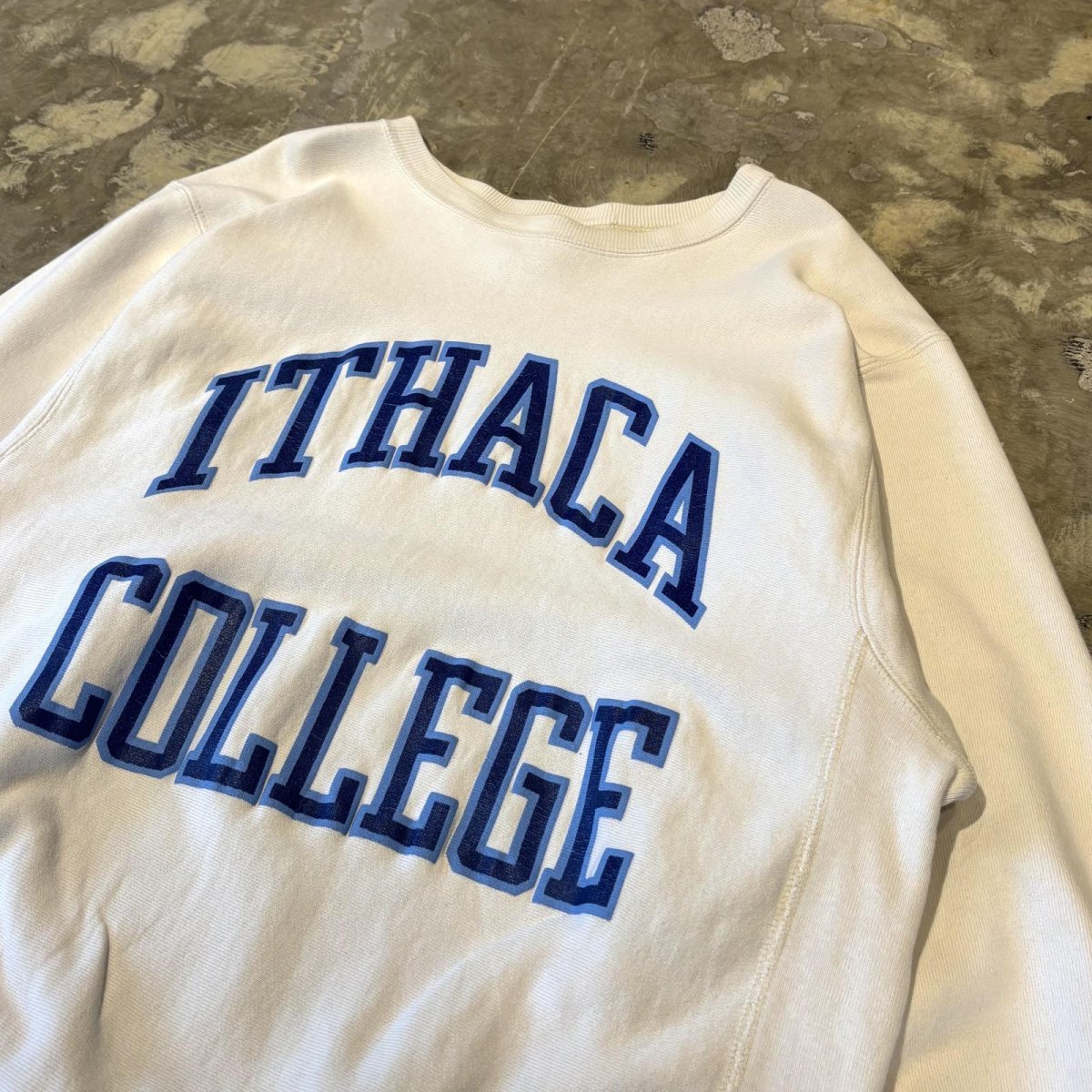 画像4: OLD【CHAMPION】REVERSE WEAVE COLLAGE SWEAT / Mens XL / MADE IN USA (4)