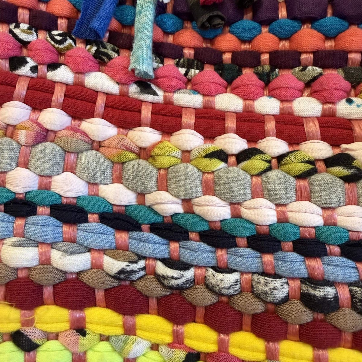 画像5: MIX MATERIAL BRAID COLOR FRINGE DESIGN BUSTIER / Ladies S / MADE IN USA (5)