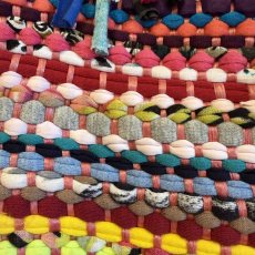 画像5: MIX MATERIAL BRAID COLOR FRINGE DESIGN BUSTIER / Ladies S / MADE IN USA (5)