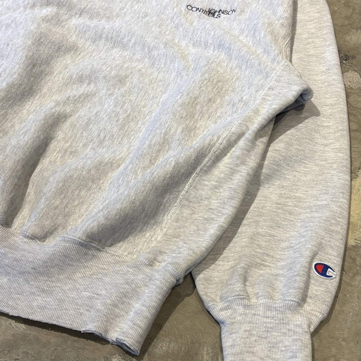 画像6: 90's【CHAMPION】REVERSE WEAVE EMBROIDERY SWEAT / Mens XL (6)