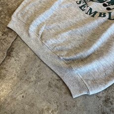 画像4: 80's FRONT COLOR PRINTED DESIGN L/S SWEAT / Ladies L(XL) / MADE IN USA (4)