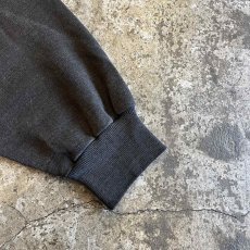 画像6: 90's BLACK COLOR FRONT "AMSTERDAM" DESIGN L/S SWEAT / Ladies L  (6)