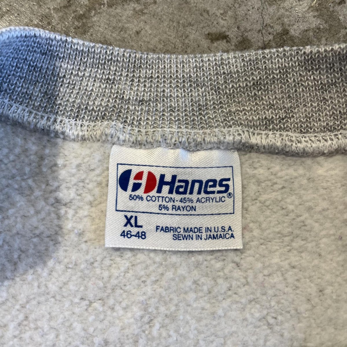 画像12: 80's FRONT COLOR PRINTED DESIGN L/S SWEAT / Ladies L(XL) / MADE IN USA (12)