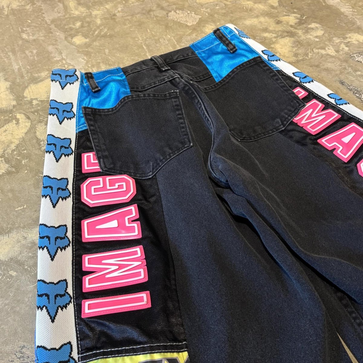 画像9: 【Wiz&Witch】"UNITED" VTG FOX MOTO-X DENIM PANTS / OS (9)
