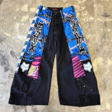 画像1: 【Wiz&Witch】"UNITED" VTG FOX MOTO-X DENIM PANTS / OS (1)