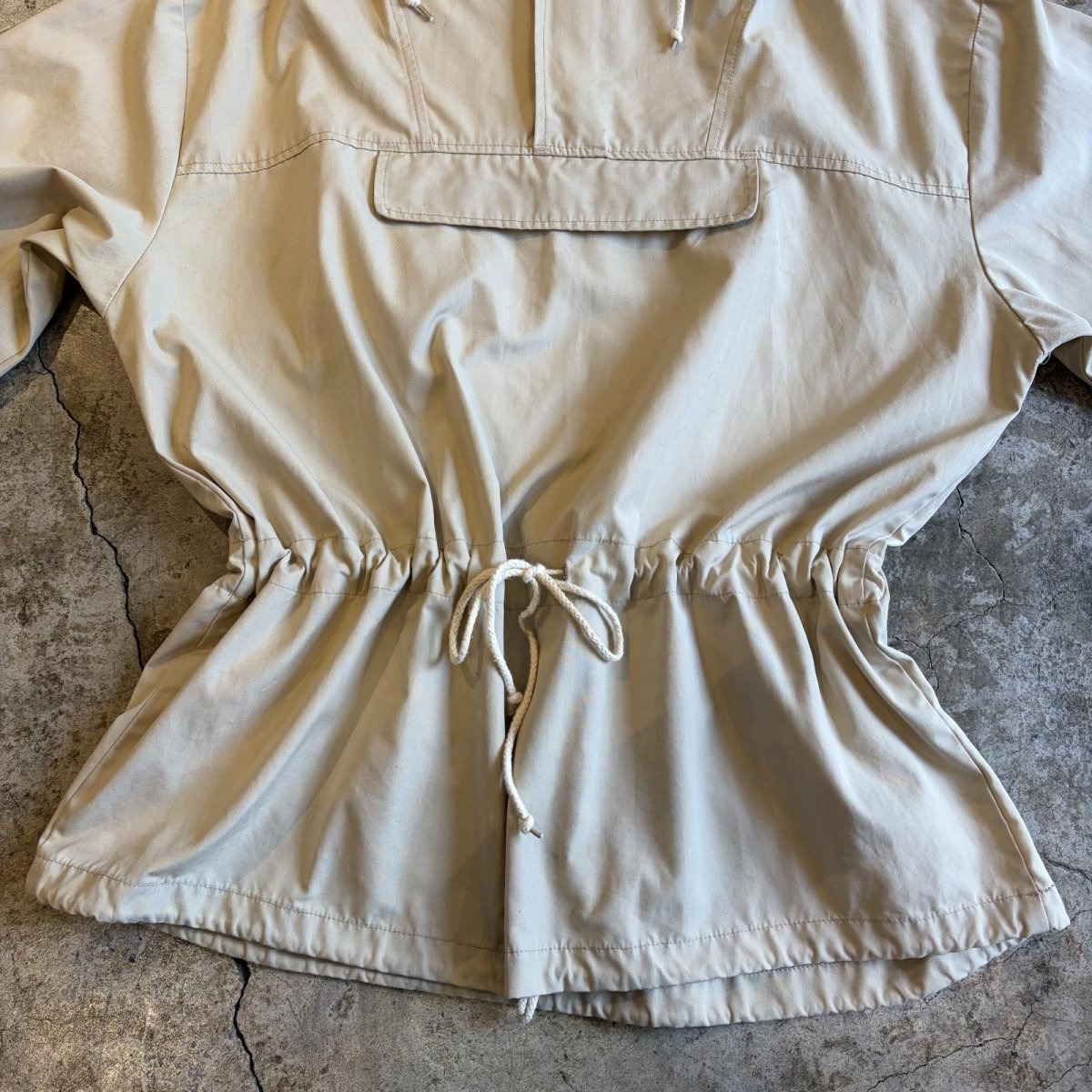 画像9: FRONT POCKET DESIGN ANORAK HOODIE L/S TOPS / Ladies L / MADE IN USA (9)